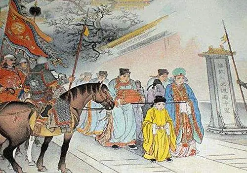 南宋太后,小皇帝及大臣来到大都