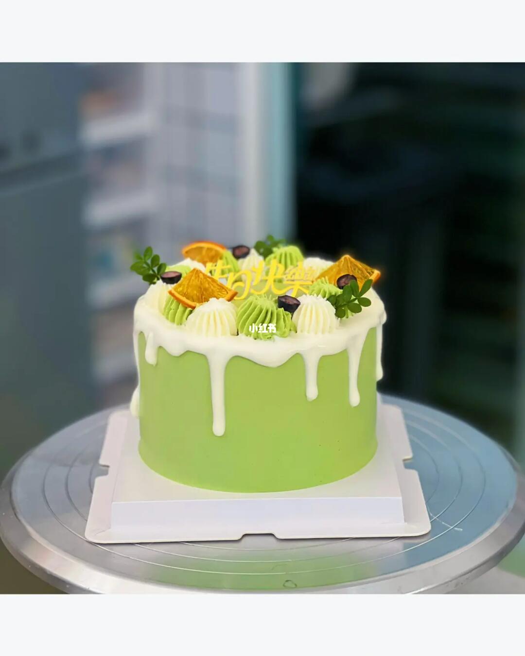 抹茶蛋糕五寸