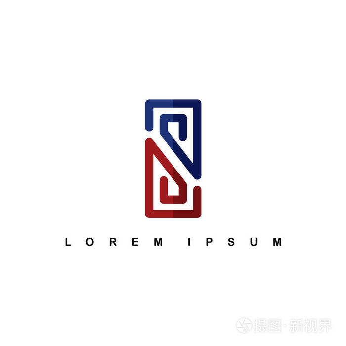 字母s 标志.矢量插图插画-正版商用图片0fuwfn-摄图新视界
