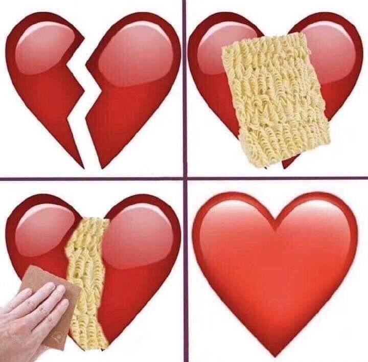 修复受伤的心碎 - 近期斗图表情包精选-2019/7/11