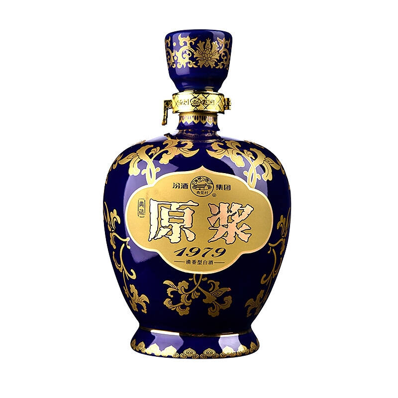 酒仙网 汾酒52度 汾酒集团典藏原浆(1979) 1000ml 大容量 实惠装白酒