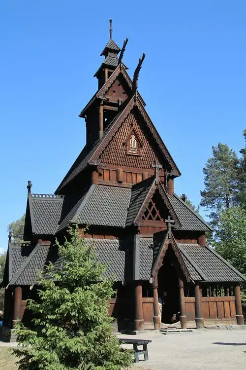 北欧行印象之五——罕见的挪威传统木造建筑