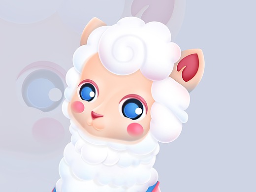 小羊卡通形象设计