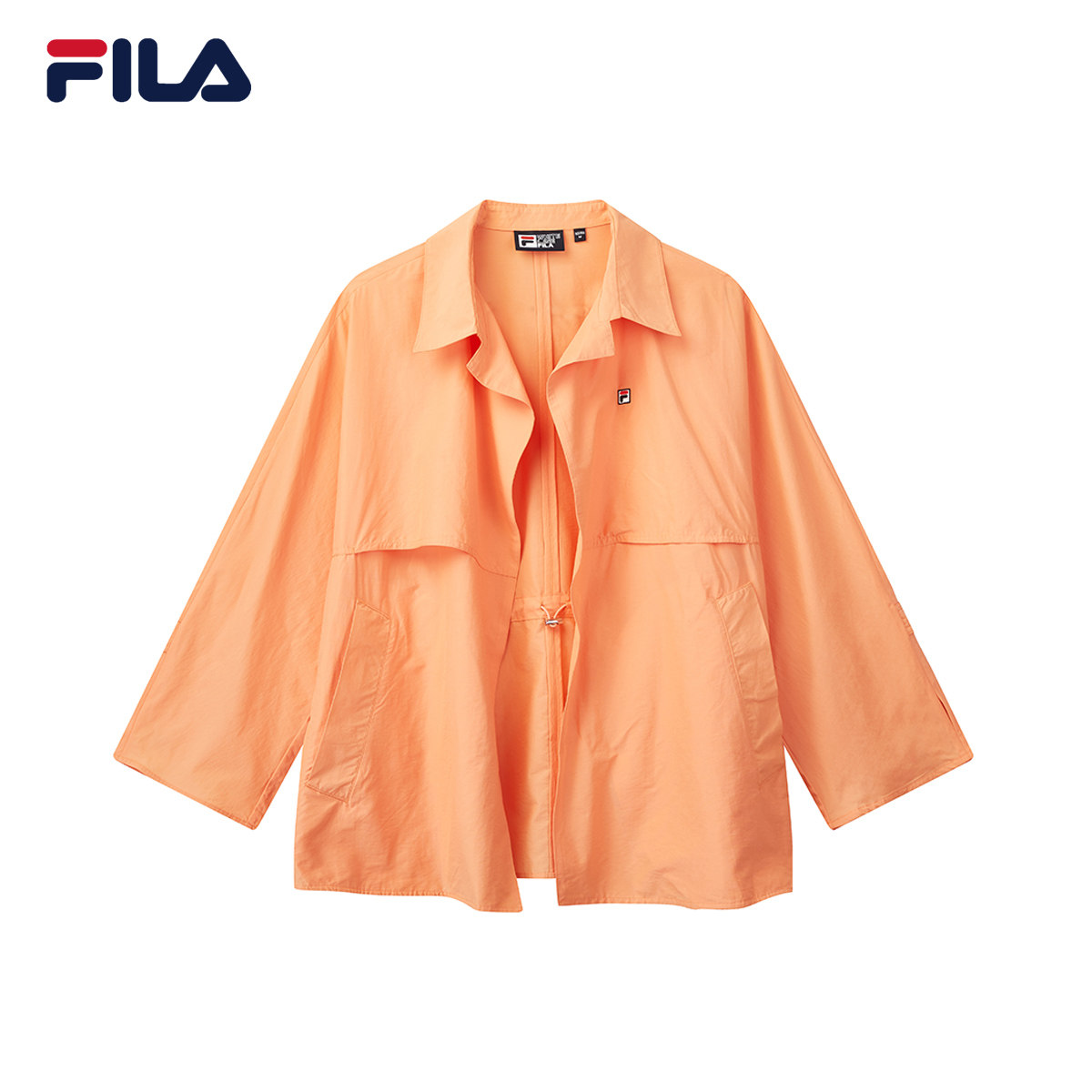fila斐乐官方女子梭织外套2021夏季新款运动休闲运动茄克