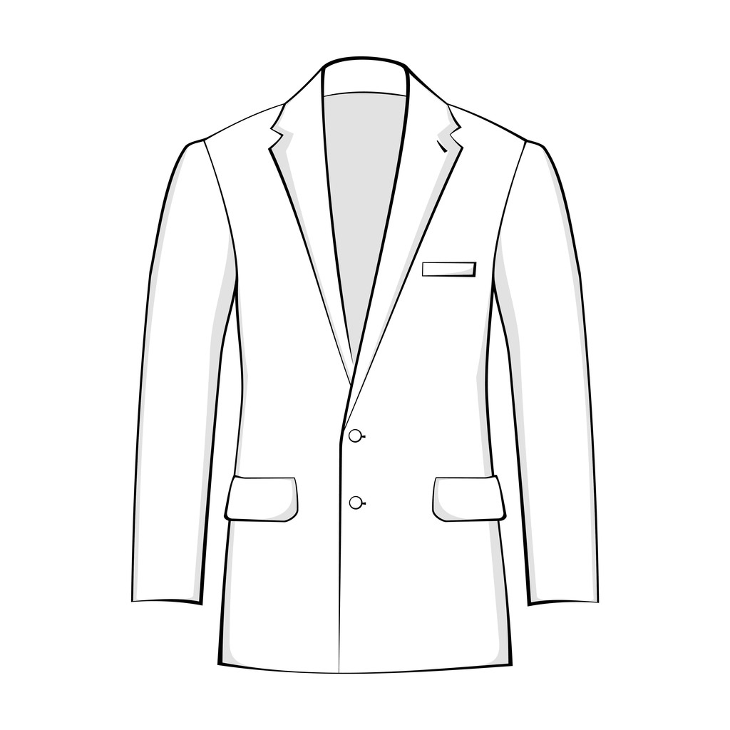 矢量西服,矢量的男式套装