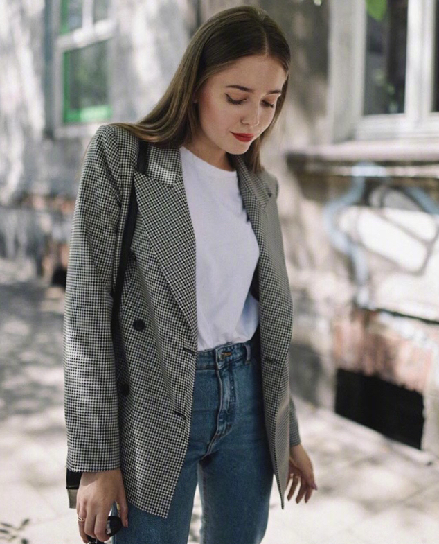 波兰时尚博主kasia极简风穿搭 酷女孩们准备好了吗?