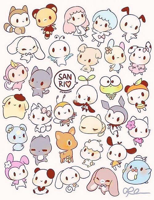 小动物超萌简笔画赶紧收藏吧动漫推荐简笔画国产动漫推荐文化