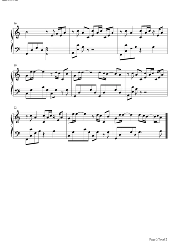 破茧c调简单版 张韶涵 钢琴谱 简谱