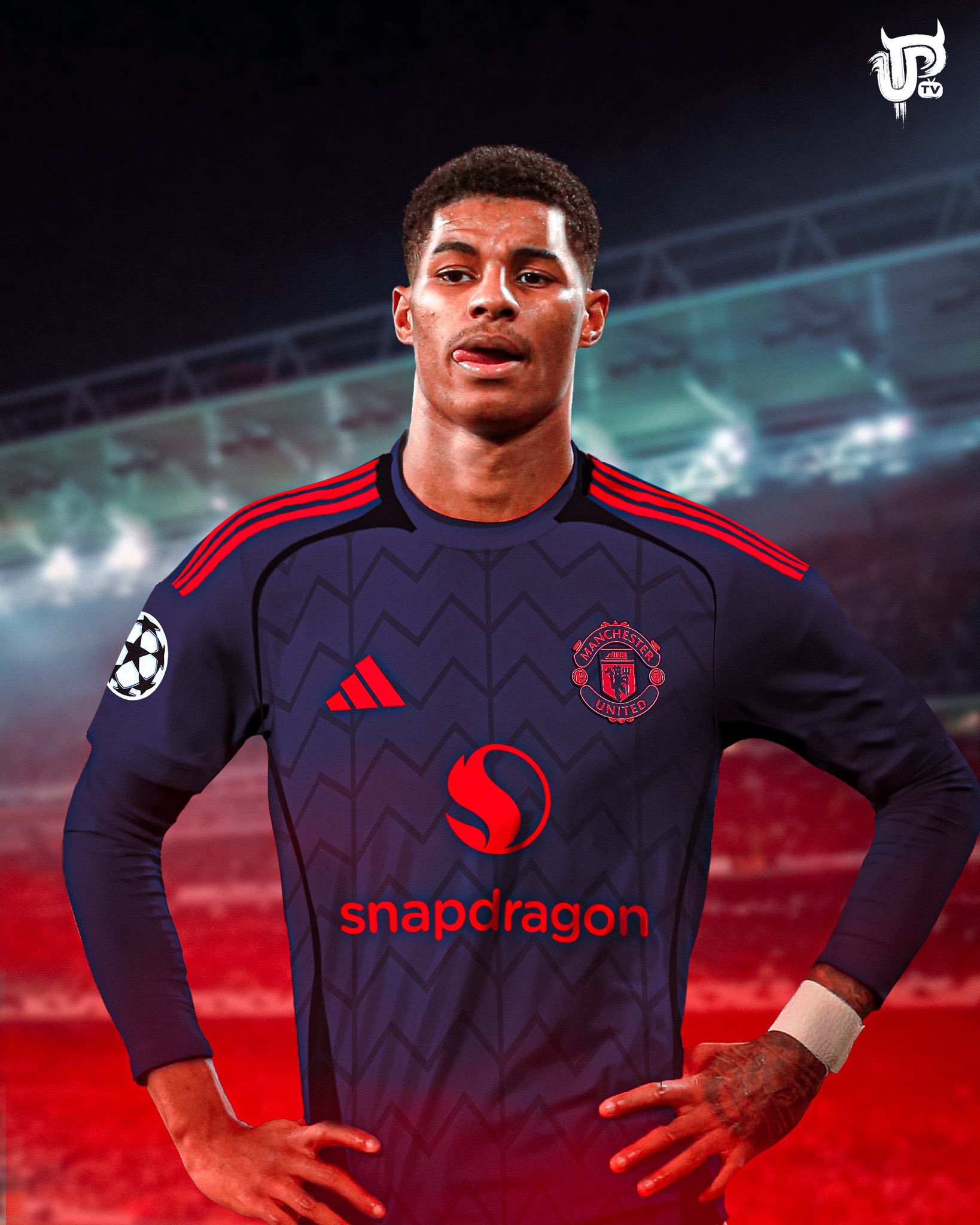 曼联下赛季新球衣曝光,或穿白金战袍!5000万先生恐踢非洲杯缺阵