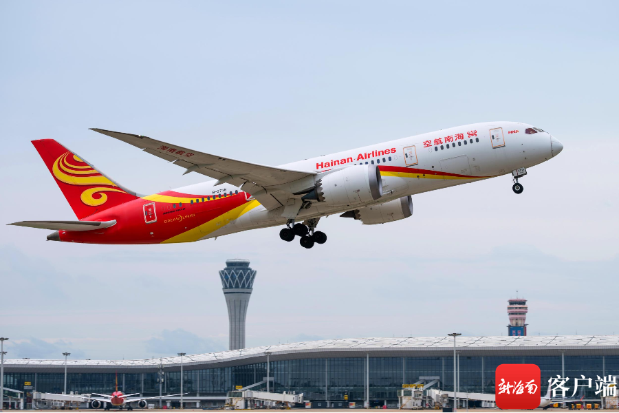 间隔2分钟起飞两架飞机 海口美兰机场双跑道运行程序提升效率|海口市