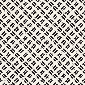 手绘无缝图案. 黑白抽象几何形状背景. 矢量民族风格粗糙的纹理.照片