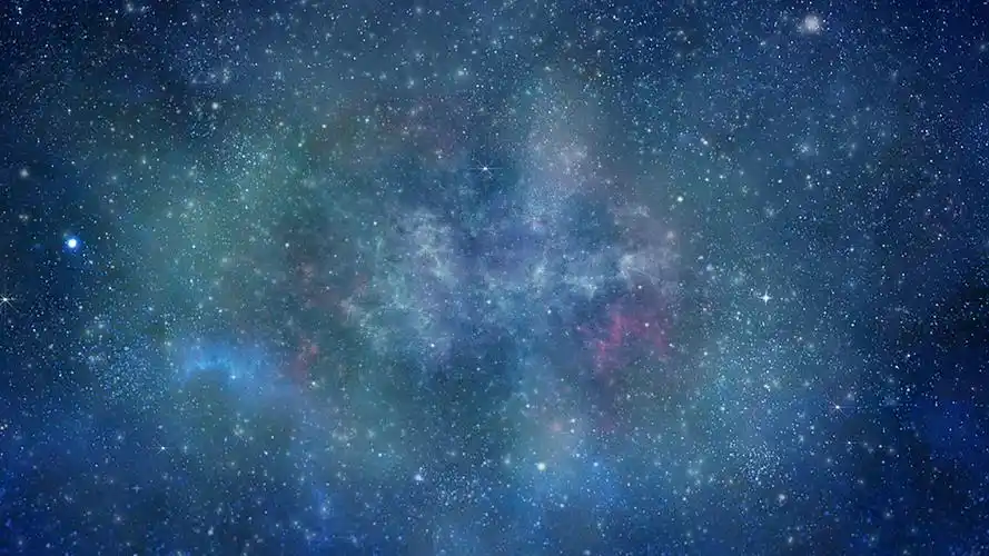 大气唯美星空粒子宇宙星云视频背景ae模板粒子星空背景