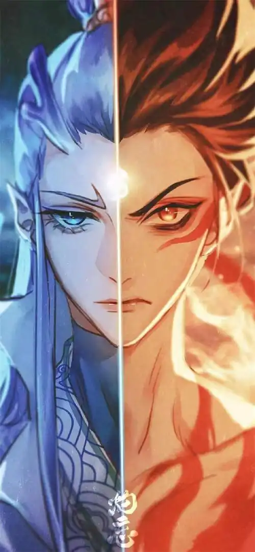 哪吒之魔童降世敖丙x哪吒壁纸,哪吒敖丙cp图高清无水印(55张)