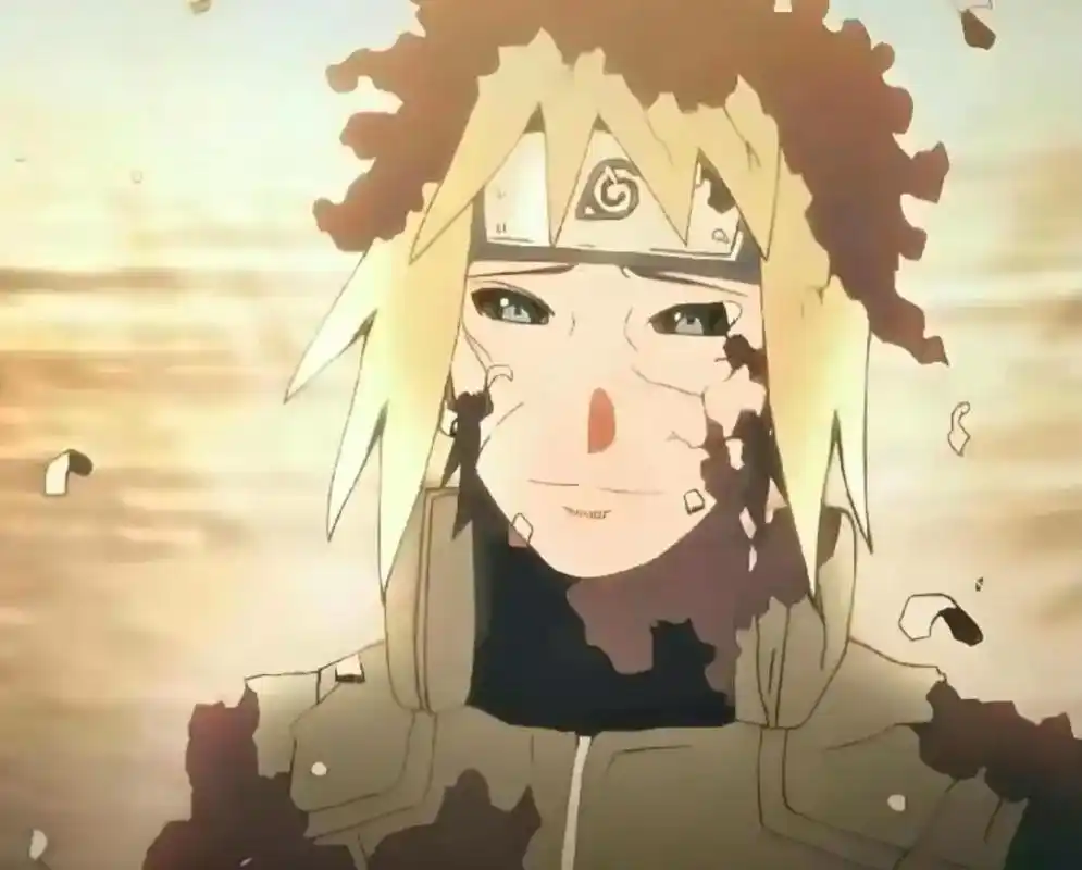 水门和鸣人的道别,相聚总是很短暂.#火影忍者 #水门 #鸣人 - 抖音