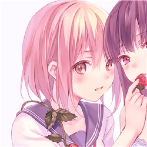 超唯美二次元小仙女闺蜜头像喜欢就会放肆但爱就是克制