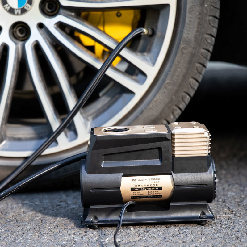 鸿艺车品尤利特车载充气泵电动高压小型汽车轮胎打气泵轿双缸加气筒