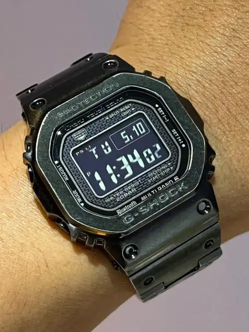 卡西欧手表  #卡西欧gshock  #卡西欧小方块  #卡西欧gmwb5000金属