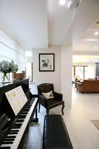 钢琴客厅装修效果图(摆放钢琴的客厅装修风水)