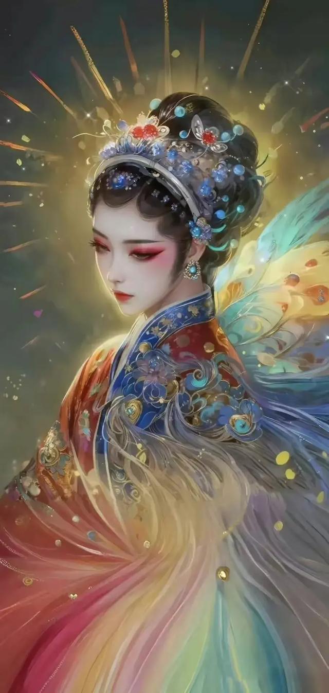 壁纸分享,国潮京剧版高清手机壁纸