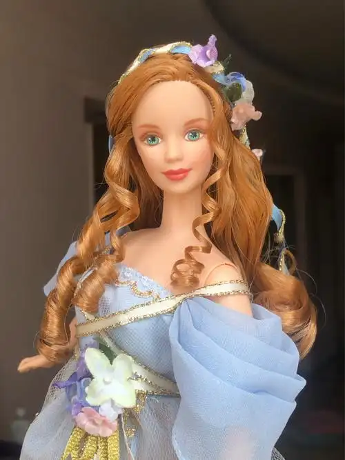 barbie芭比娃娃竖琴天使