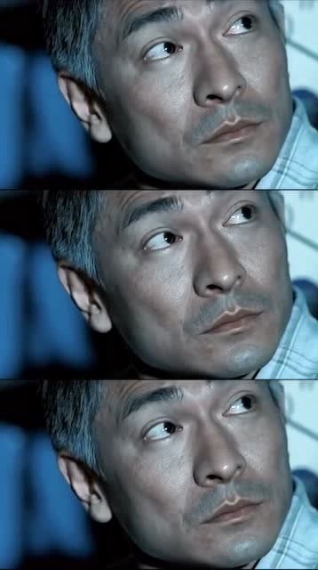 头发花白的刘德华看着也很帅,不过这个角色却有点坏