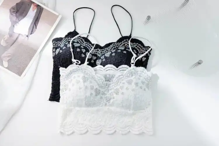 蕾丝吊带文胸内衣给自己一份轻熟性感00