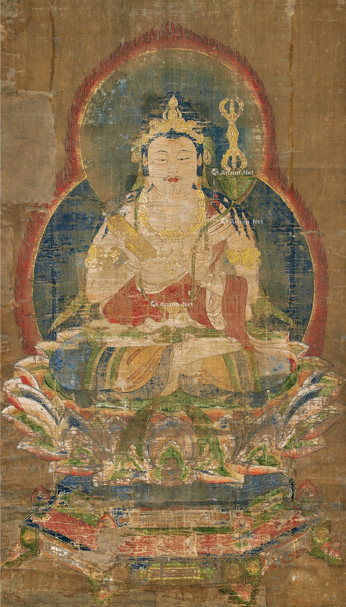 1153 般若佛母 立轴 设色绢本