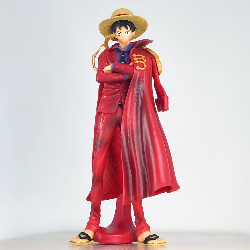海贼王20周年koa 披风路飞 红衣路飞 航海王手办模型礼品摆件批发