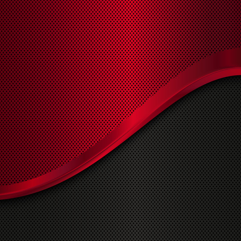 矢量红色创意金属背景
