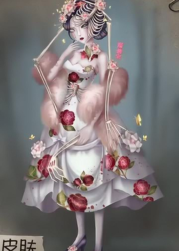 第五人格红夫人花骸,旗袍变裙子,重生才是最美的!