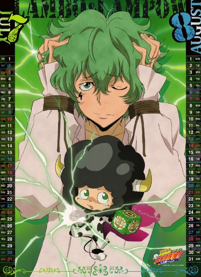 家庭教师#5月28日是蓝波大人的生日,生日快乐当年被十年后的蓝波帅到