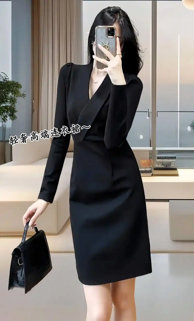 高级又气质西装裙连衣裙来啦——高级感十足,轻奢气质