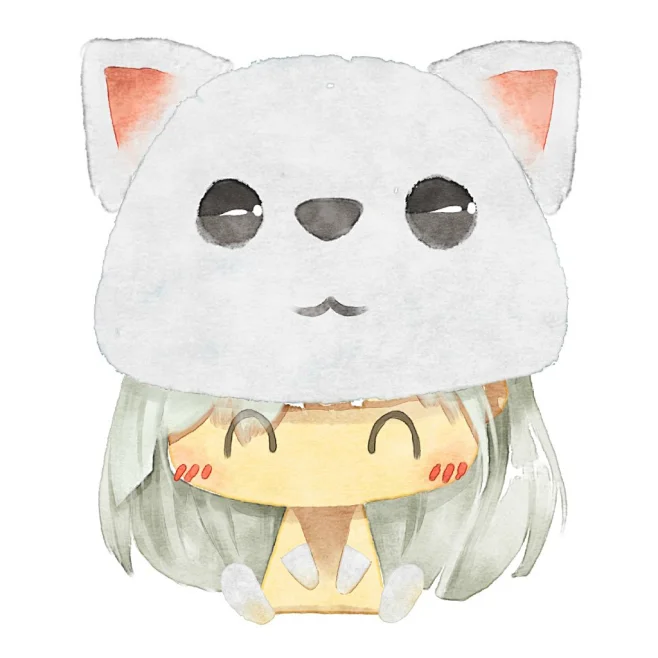 尔德,伊丽莎白和定春! #水彩# #头像.