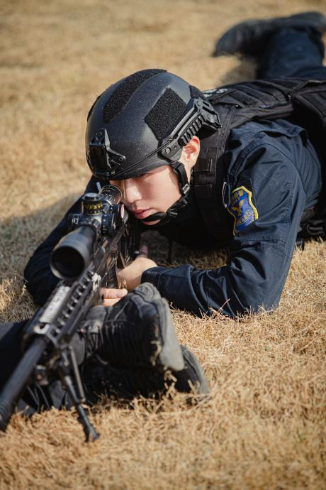 又帅又飒湖州这位特警走向世界