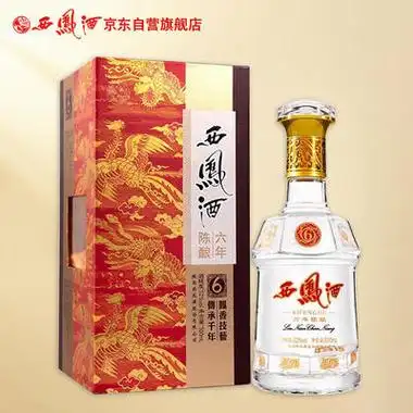西凤酒 6年陈酿 52%vol 凤香型白酒 500ml 单瓶装 - 价格券后177.