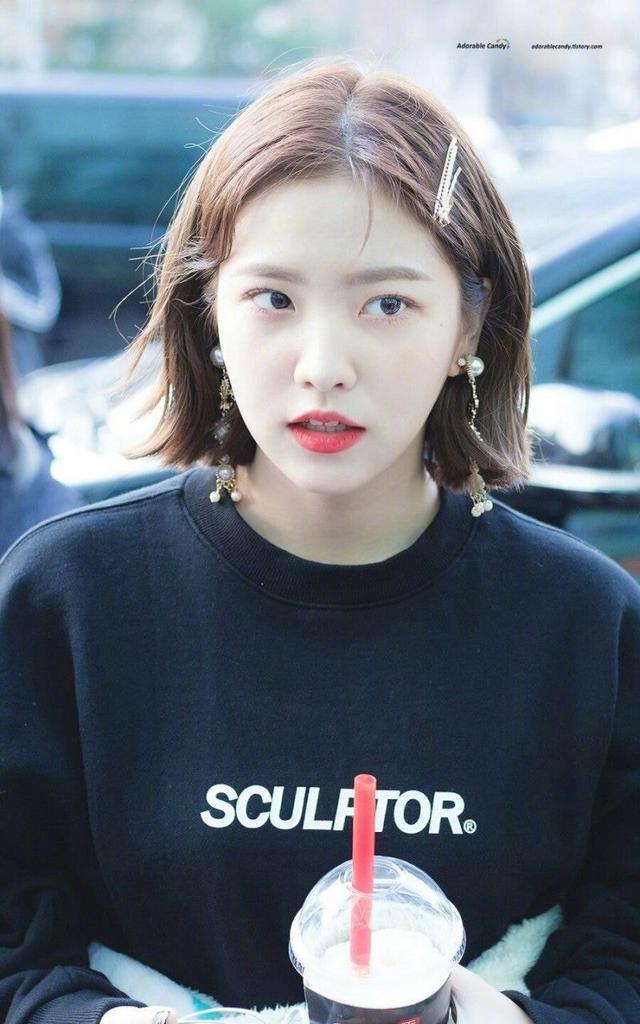 韩网反应很好的red velvet yeri短发造型