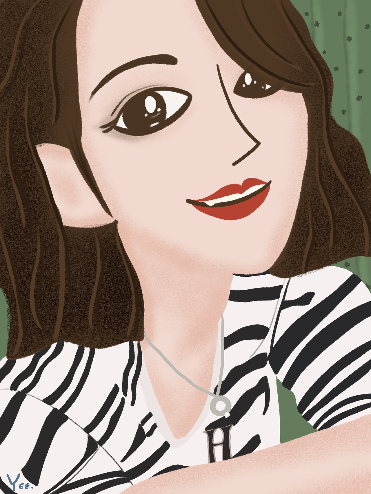 转换成卡通头像的手绘作品信息创作时间2021/07/20添加表情元素动力