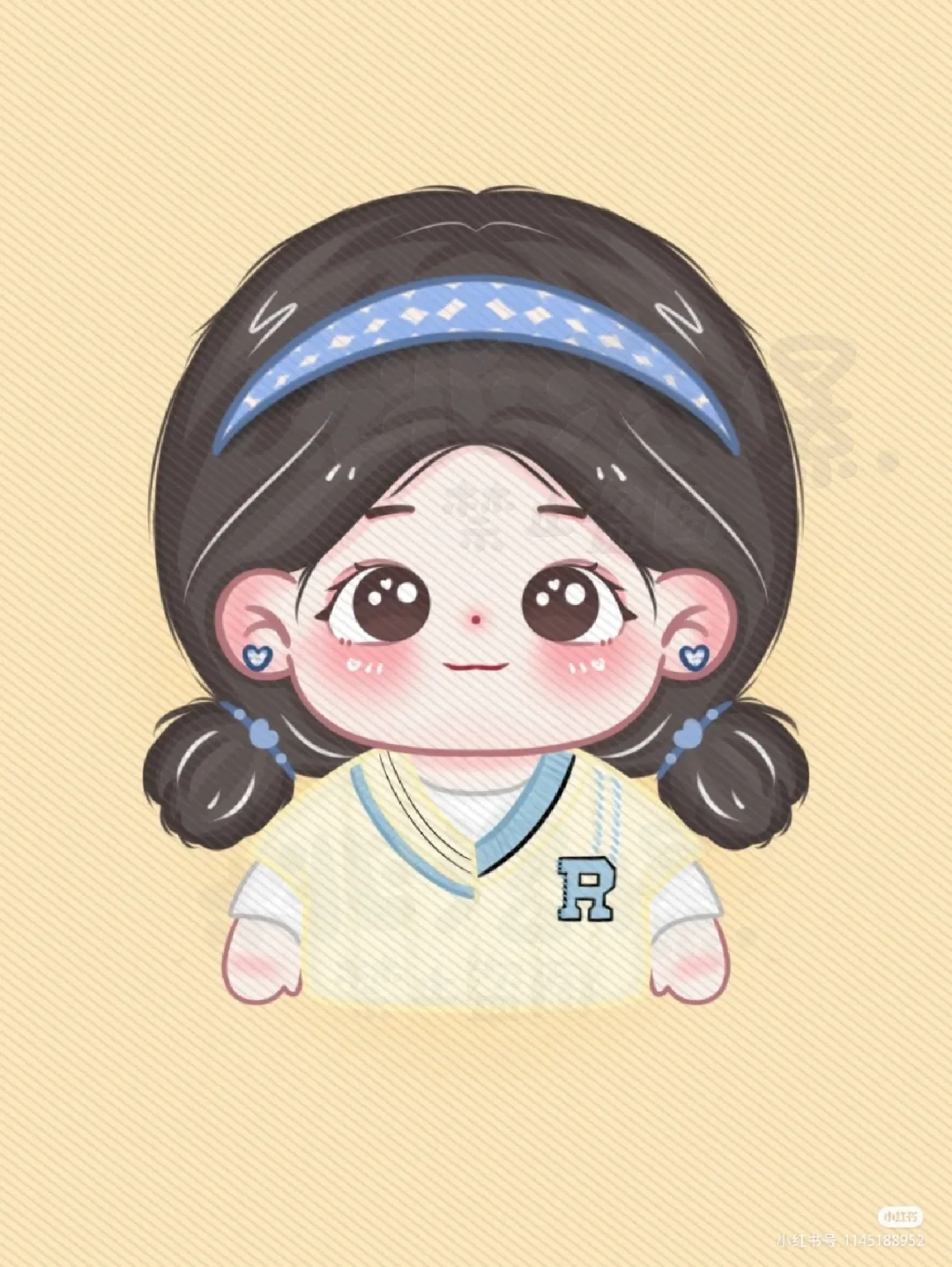 好喜欢baby的q版画像