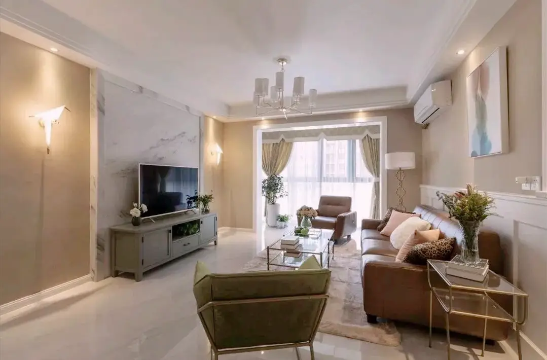 小户型客厅装出时尚感选择这几种电视背景墙瞬间提升档次