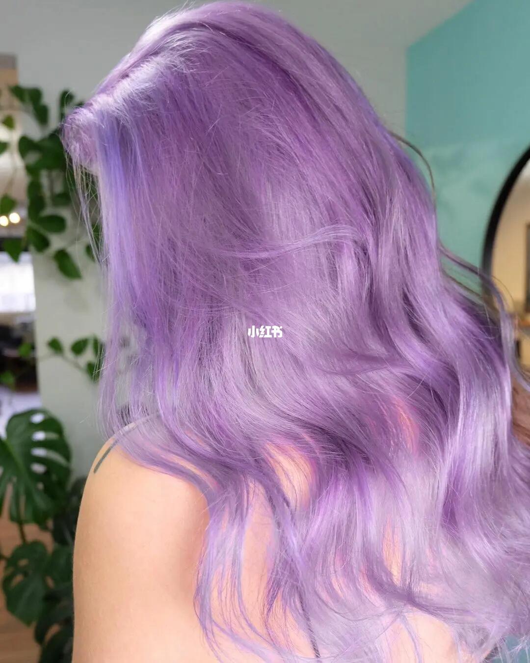 rose同款薄藤紫_显白_发色_rose_掉色_灰紫色_染发膏_时尚_发型
