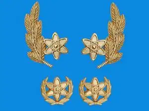 07式文职干部和专业技术军官领花