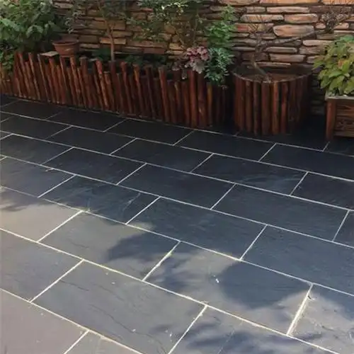 青石板材价格古建地铺石小区广场人行道铺装石板美观大气