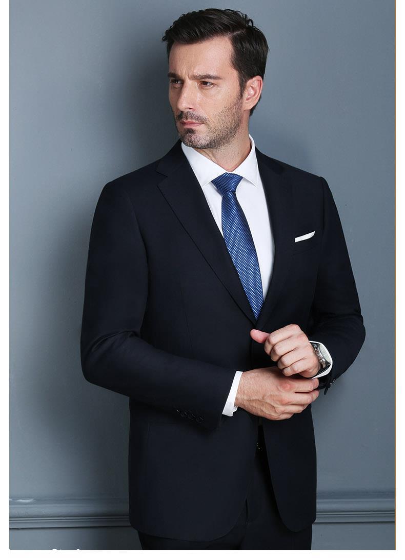 西服套装男士西装套西2016冬季西装套装商务修身正装结婚礼服