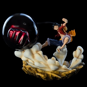 海贼王手 办顶上战争三档象枪路飞手办 gk模型生日礼物摆件限量款