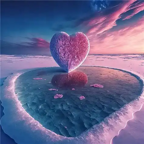 浪漫心形头像55张 治愈唯美带爱心的微信头像图片_微信头像_头像屋