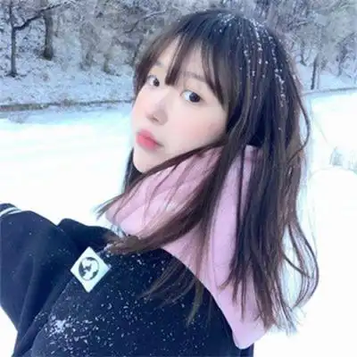 ins滤镜头像微丧风格女头单人带风景