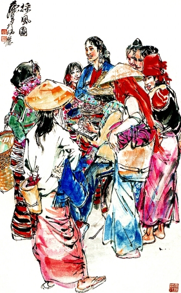 扑面而来的生活气息,通过水墨大写意所迸发出的个性张力为中国画坛吹