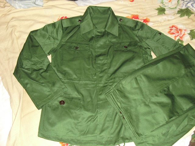 87式冬作训套装八七式武橄榄绿涤卡服原装军绿色男女款退役库存品