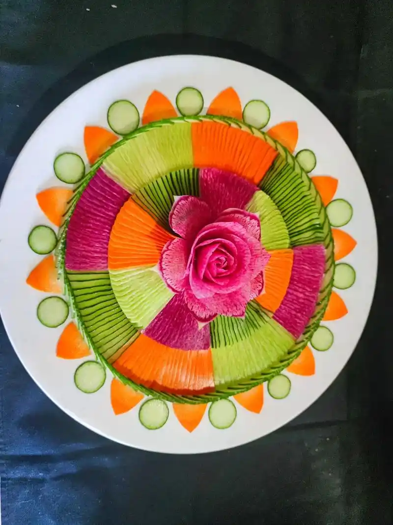 花色冷拼《什锦拼盘》 - 抖音