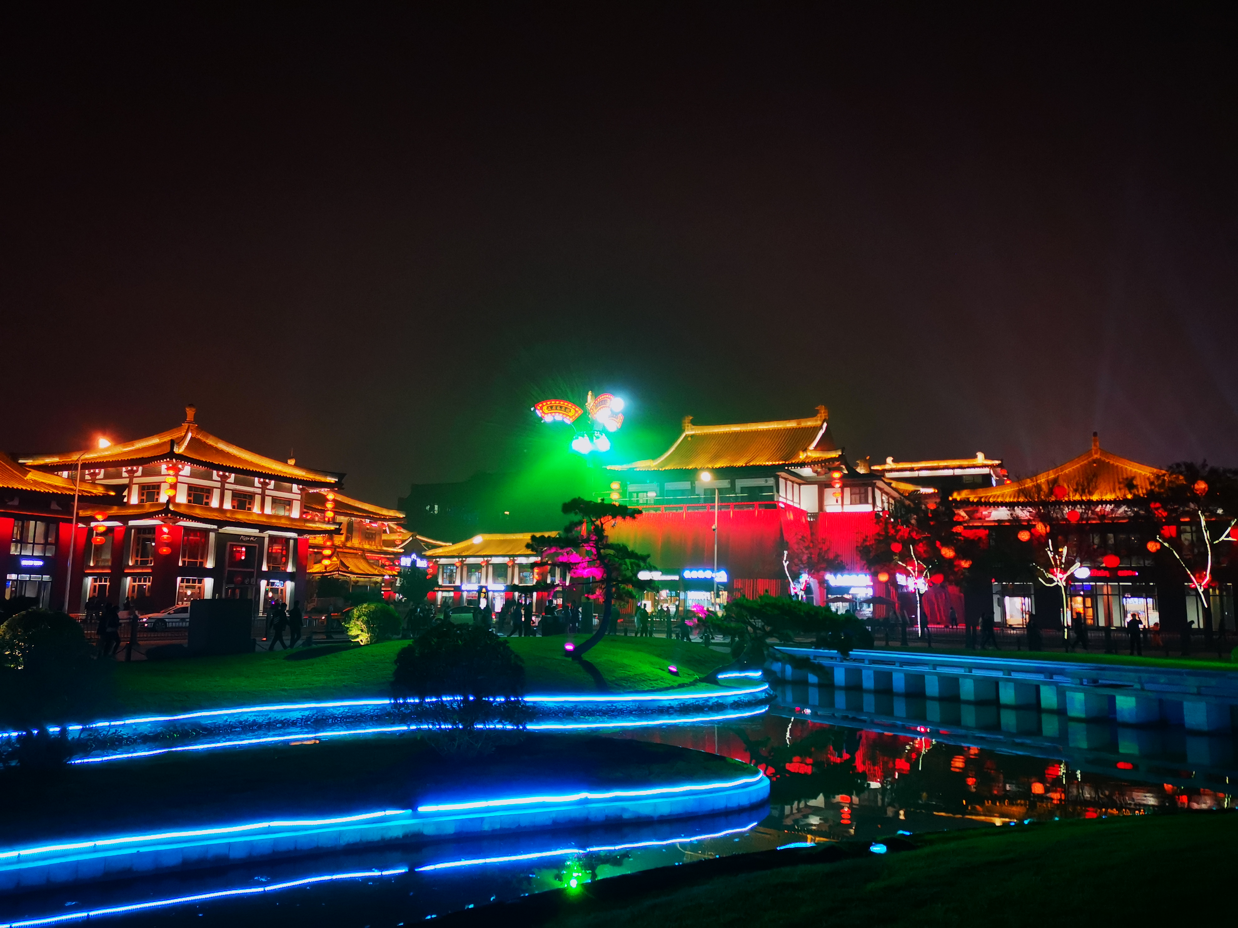 西安61大唐不夜城 - 花粉随手拍夜景 花粉俱乐部